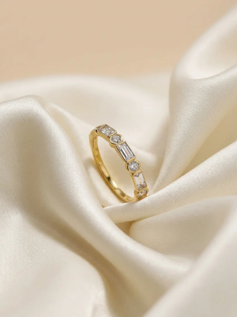 Glimmer Baguette Ring