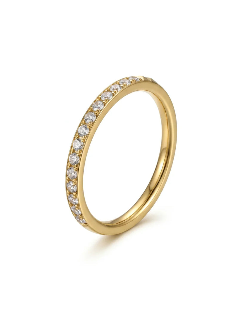 Glimmer Pave Ring