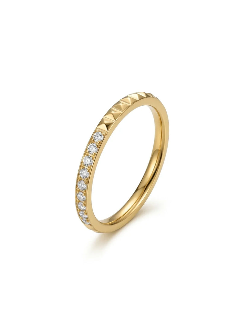 Glimmer Pave Ring