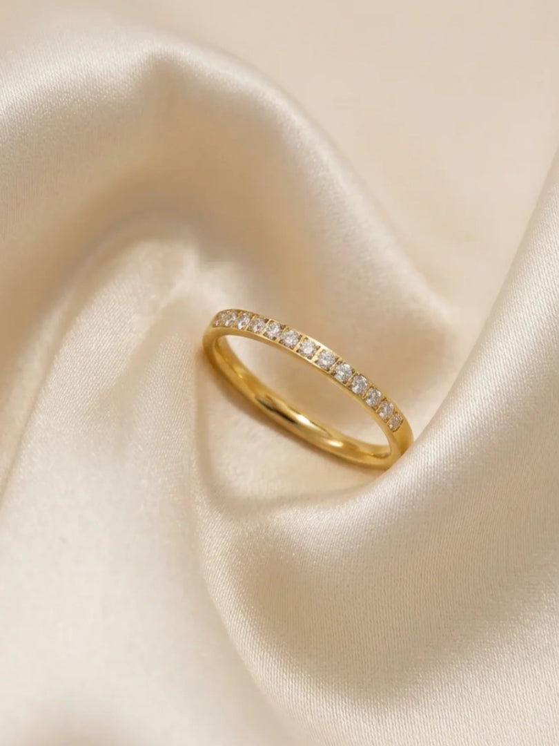 Glimmer Pave Ring