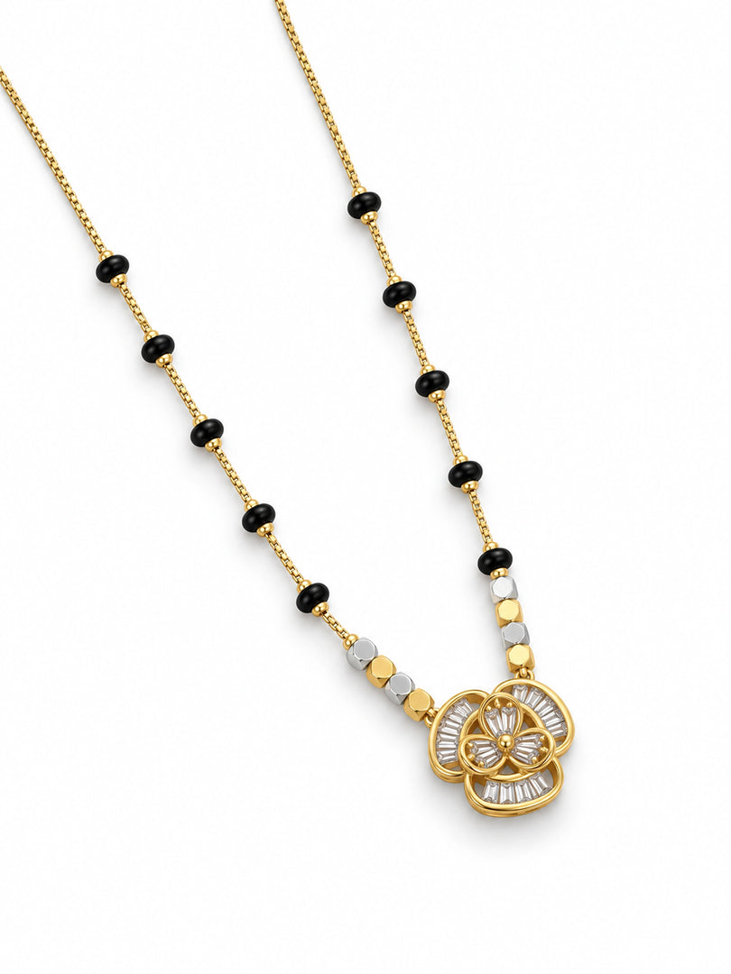 Golden Bloom Mangalsutra
