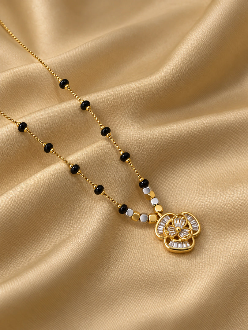 Golden Bloom Mangalsutra