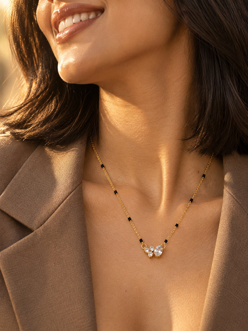 Grace Drop Mangalsutra Necklace