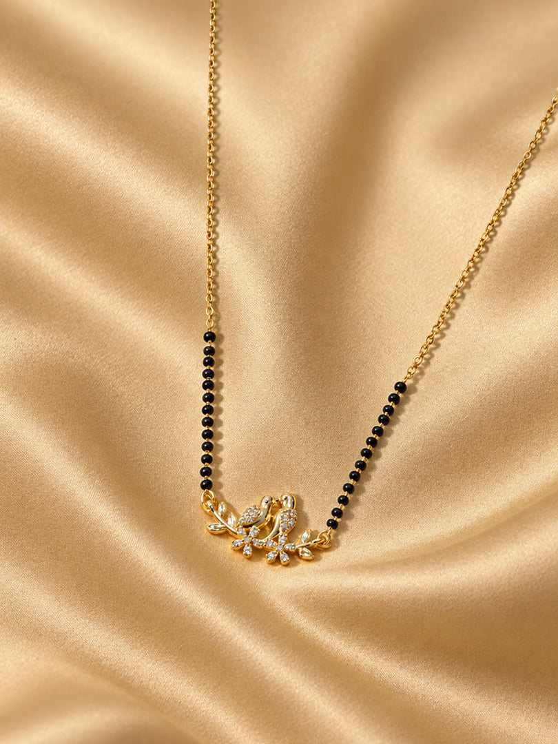 Lovebirds Blossom Mangalsutra