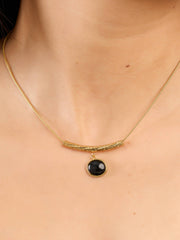Noire Arc Luxe Necklace