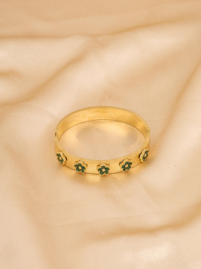 Regal Bloom Statement Bracelet