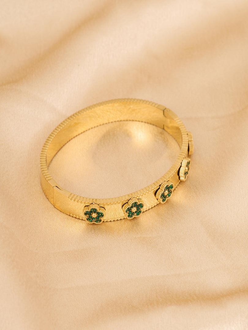 Regal Bloom Statement Bracelet