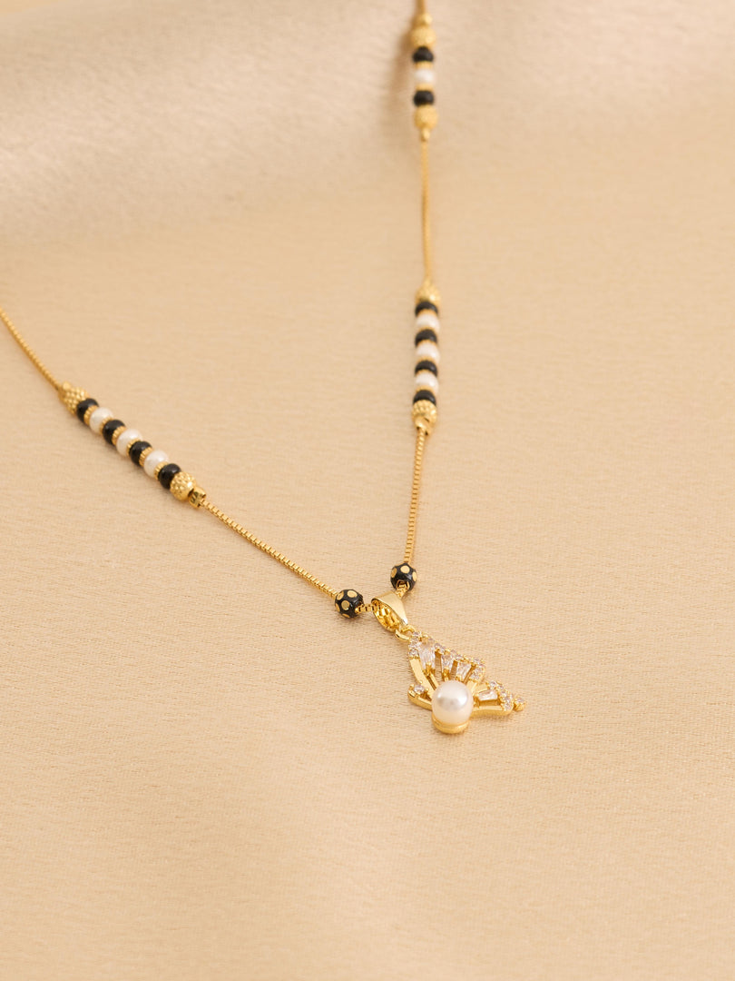 Butterfly Diamond Mangalsutra