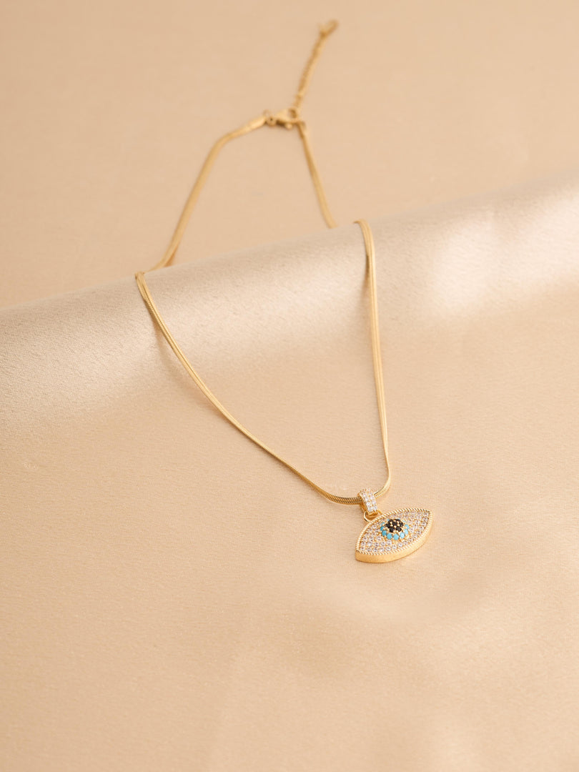 Crystal Eye Protection Necklace