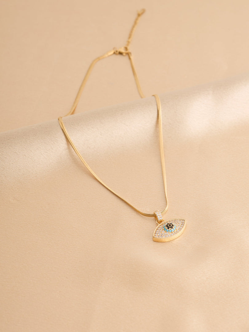 Crystal Eye Protection Necklace