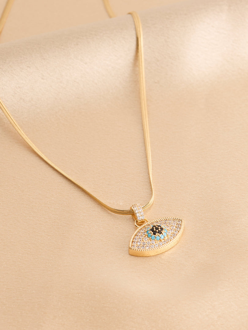 Crystal Eye Protection Necklace