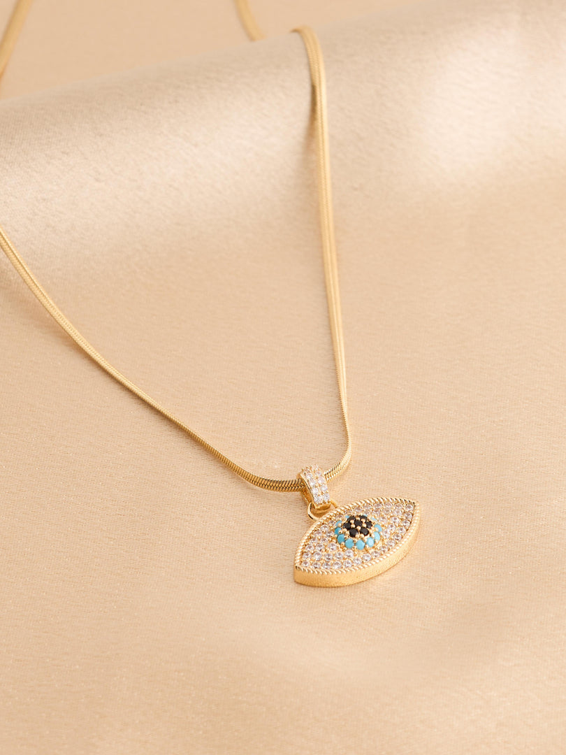 Crystal Eye Protection Necklace