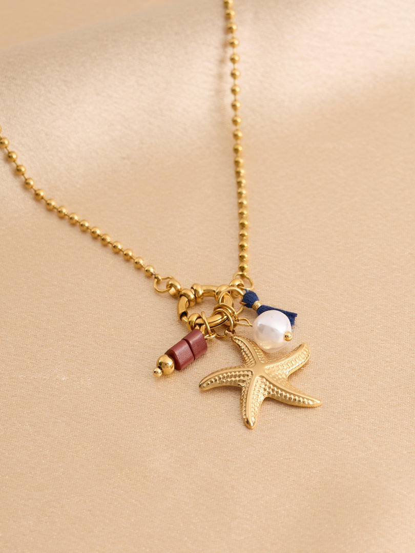 Starfish Charm Necklace