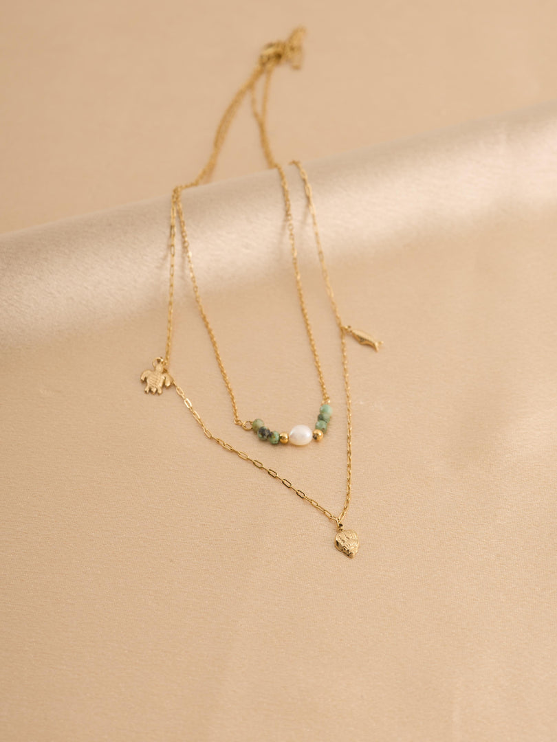 Memaid's Treasure Layered Necklace