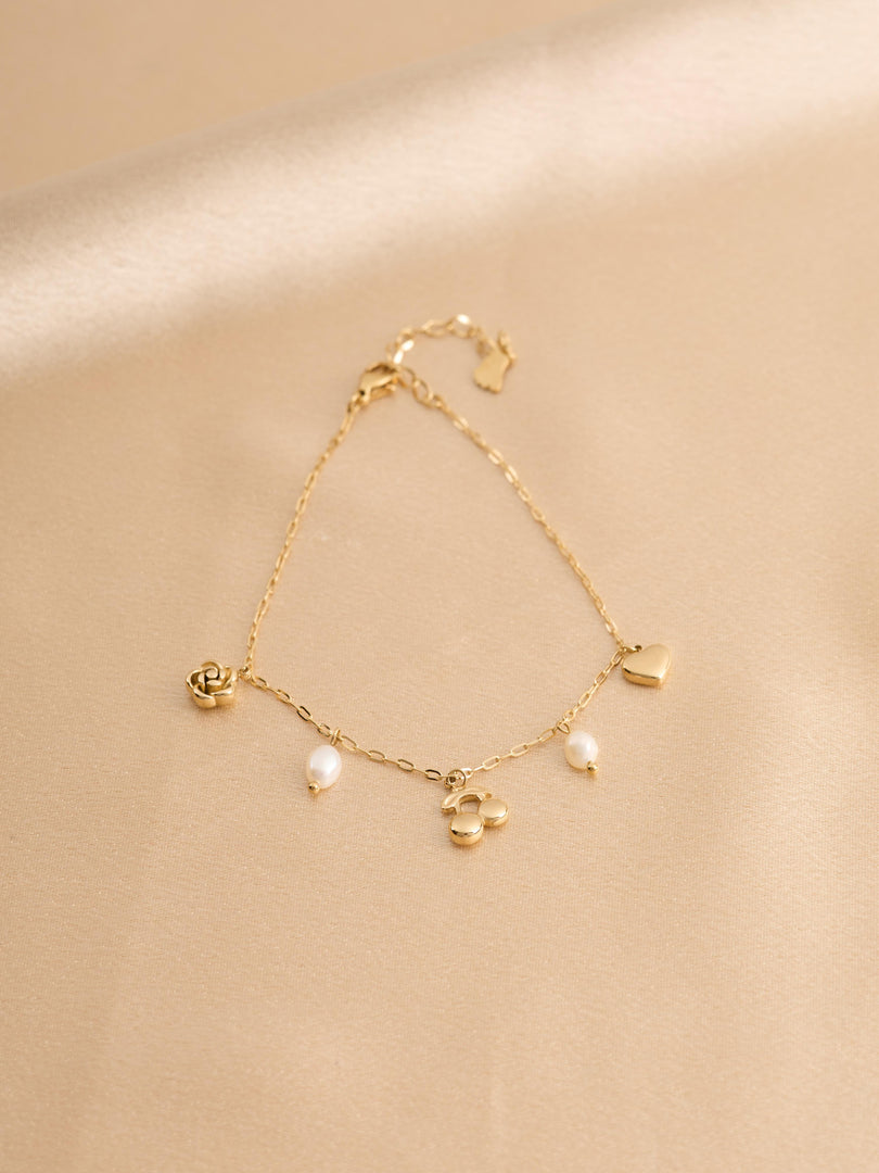 Subtle Charms Minimal Bracelet