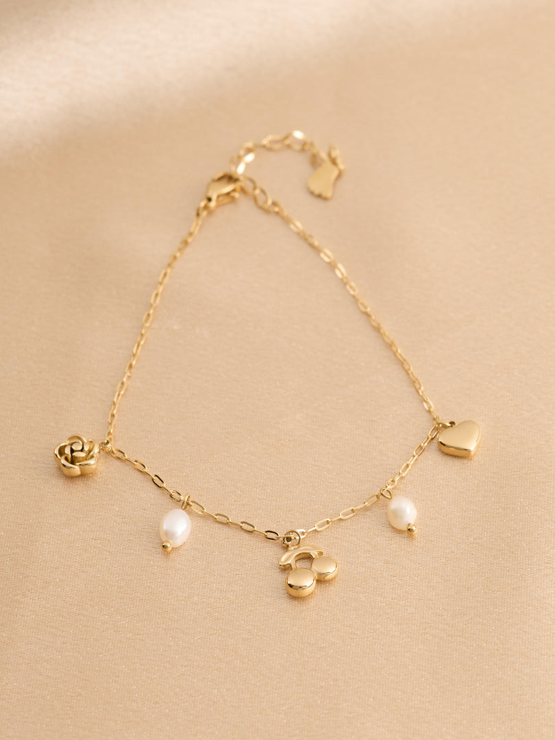 Subtle Charms Minimal Bracelet