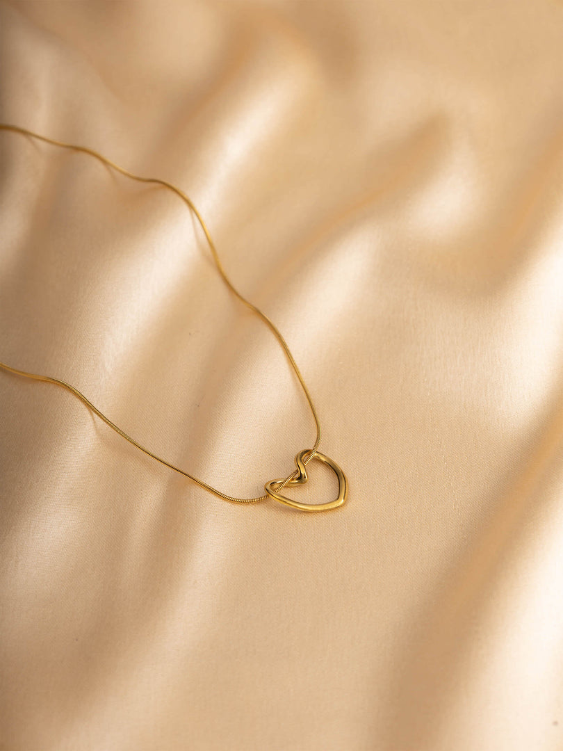 Sculpted Heart Necklace