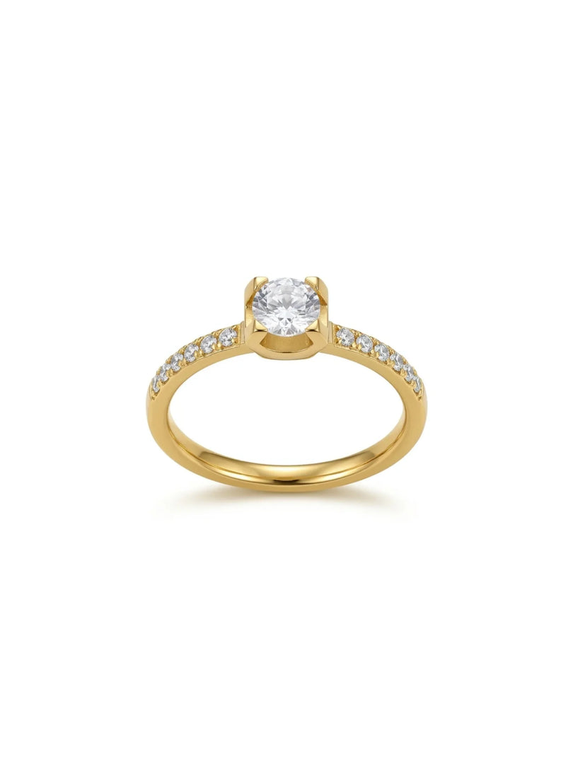 Nova Princess Solitaire Ring