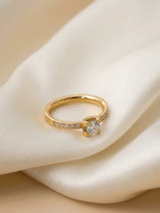 Nova Princess Solitaire Ring