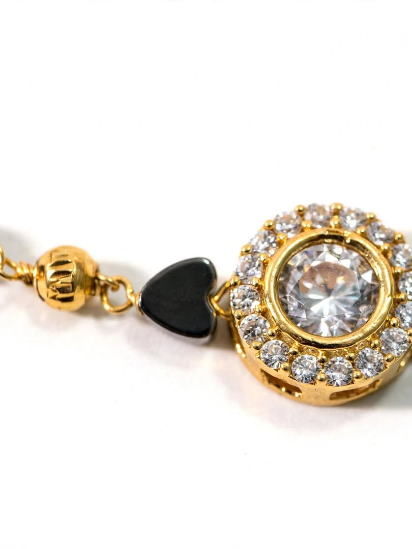 Radiant Halo Mangalsutra Bracelet