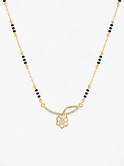 Saubhagya anti-tarnish 18K gold-plated mangalsutra by Neelora
