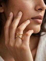 Serene Architecture Ring