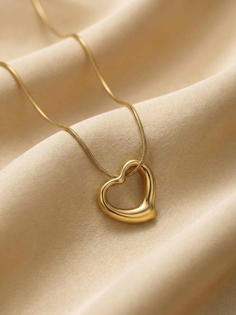 Floating Love Heart Necklace