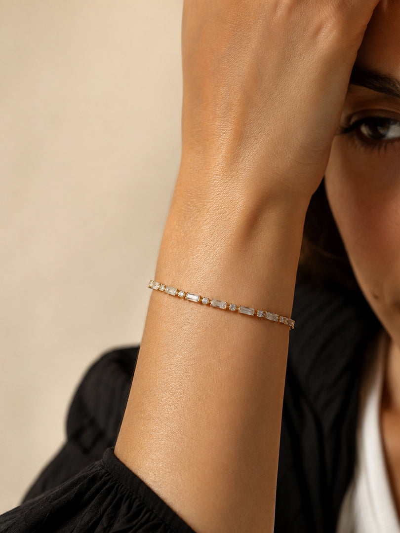 Eternal Baguette Tennis Bracelet