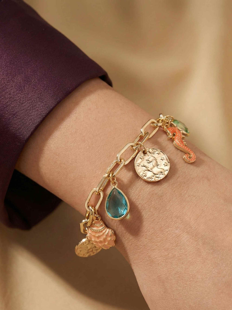Coral Coast Charm Bracelet