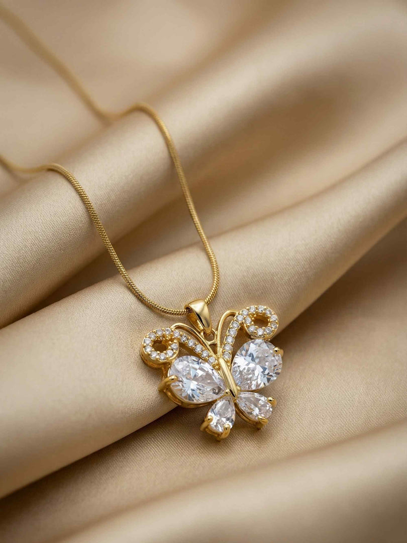 Crystal Monarch Necklace