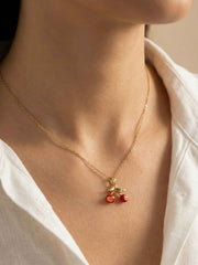 Sweet Cherry Necklace