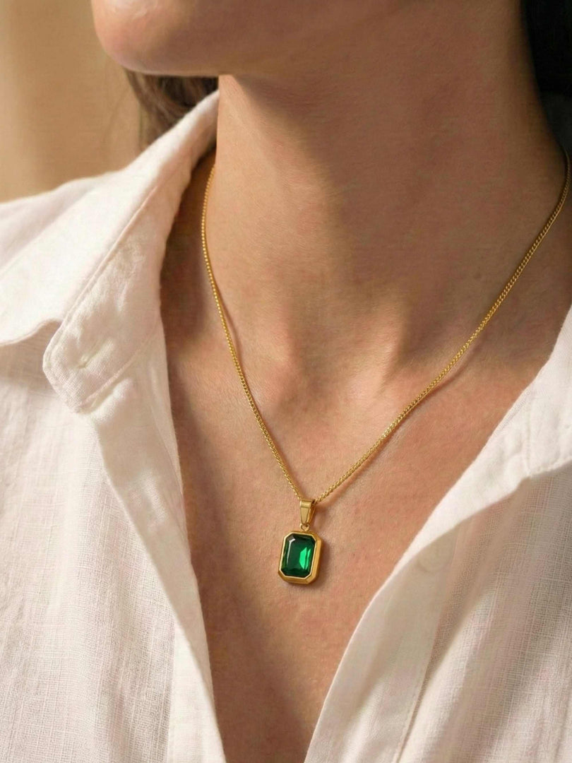 Emerald Essence Necklace