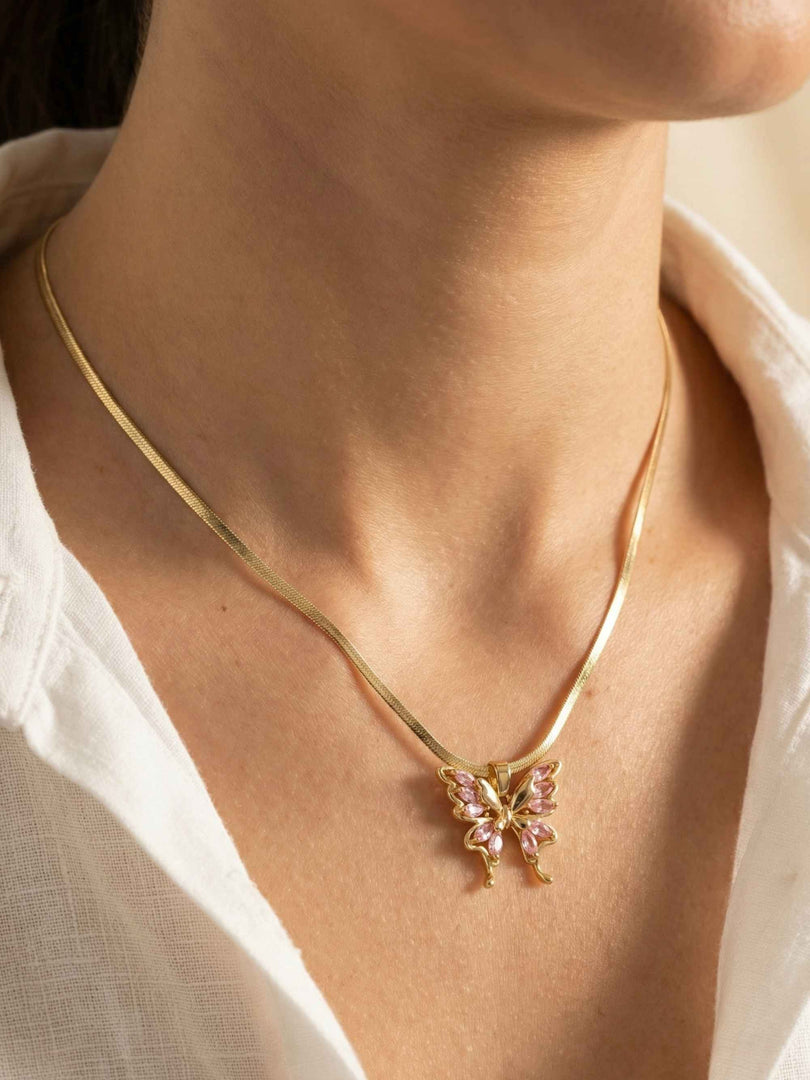 Flutter & Bloom Necklace