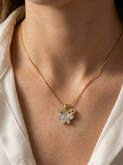 Crystal Monarch Necklace