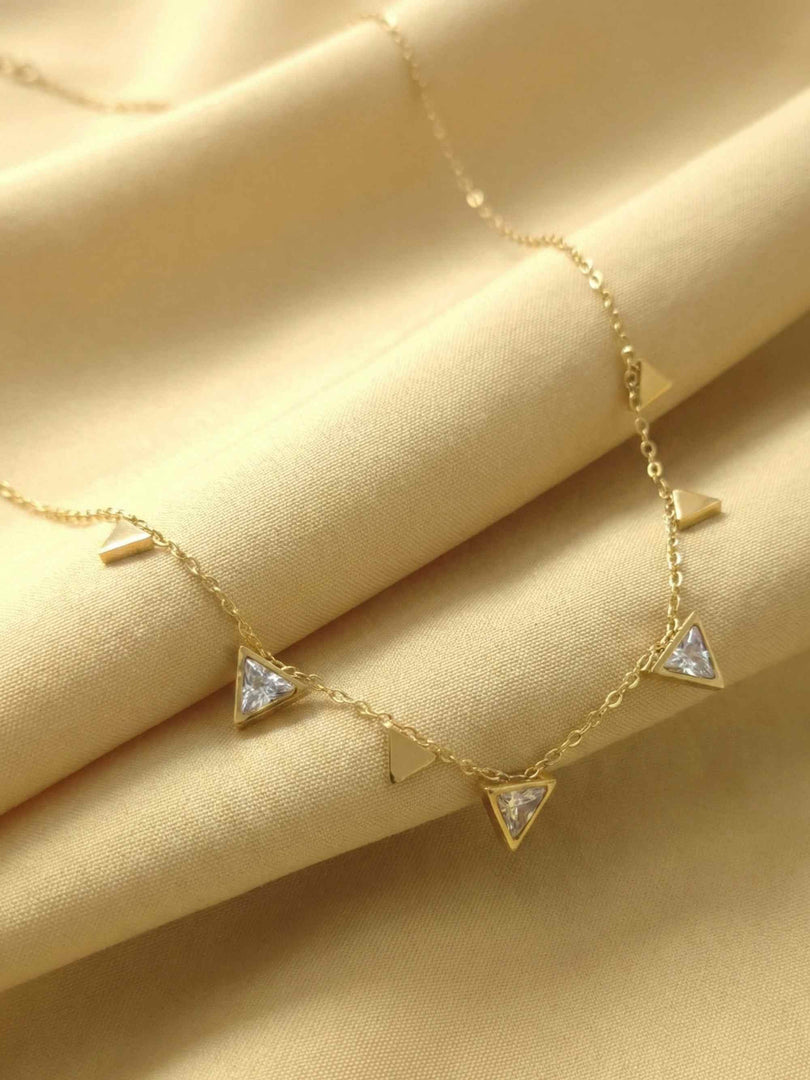 TriSpark Dainty Necklace