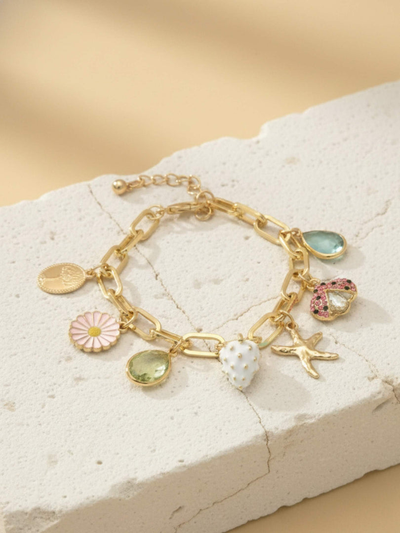 Blossom & Berry Charm Bracelet