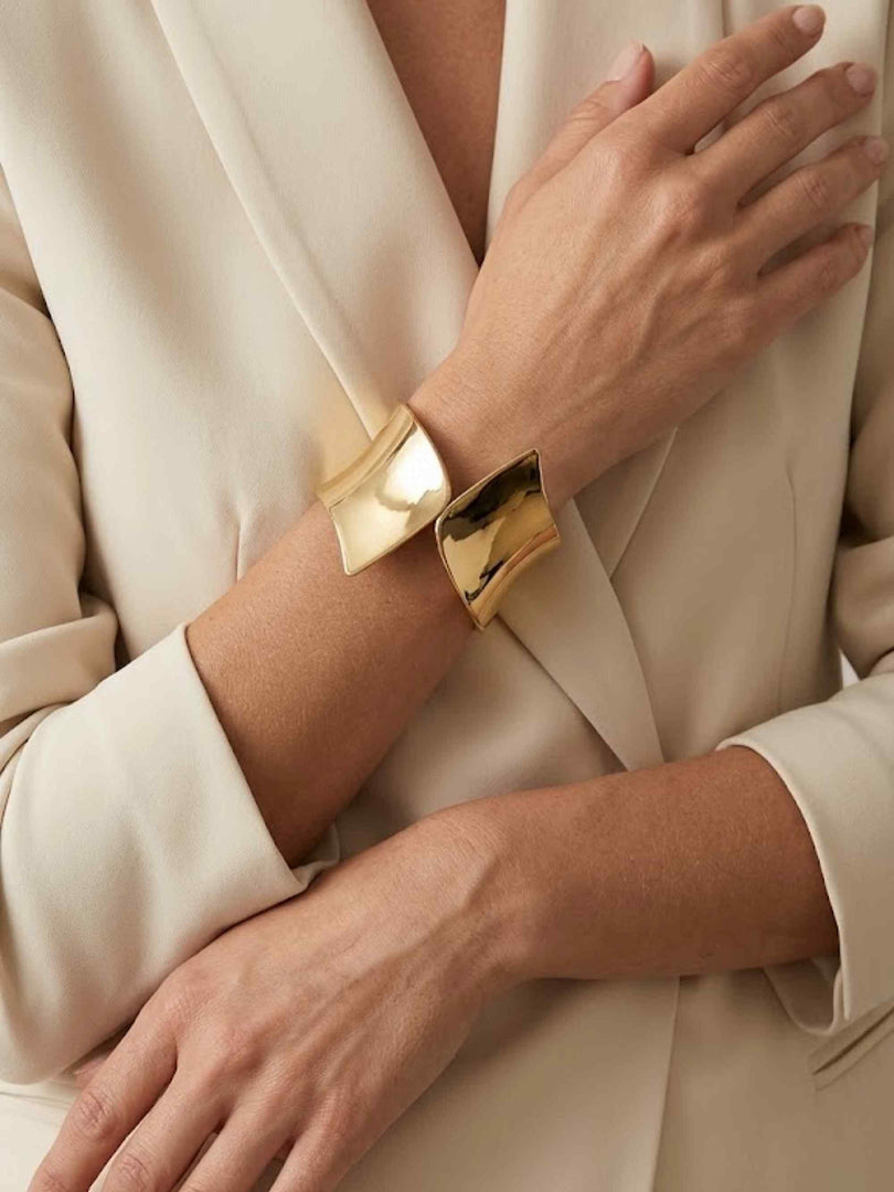 Aurelia Statement Flare Cuff Bracelet