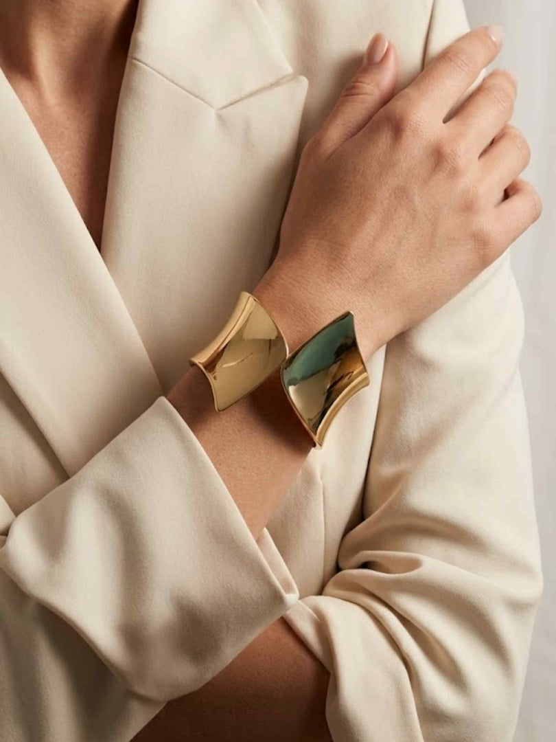 Aurelia Statement Flare Cuff Bracelet