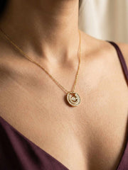 Cresent Sparkle Necklace