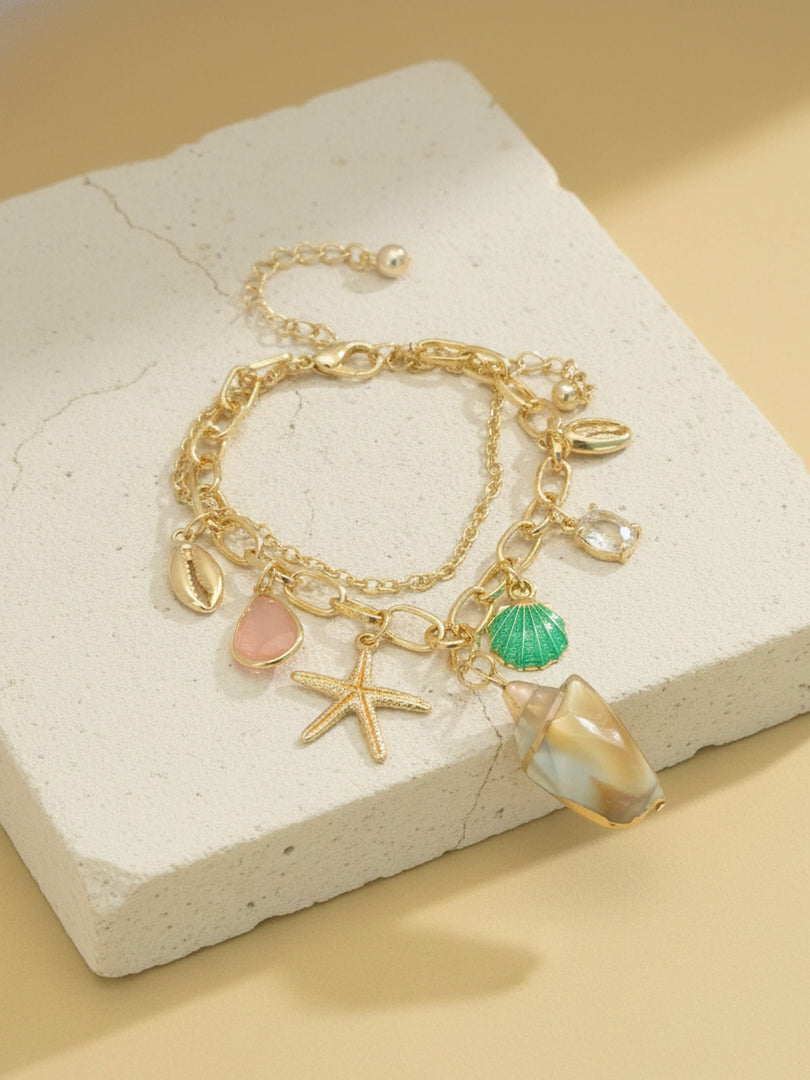Sea Breeze Charm Bracelet