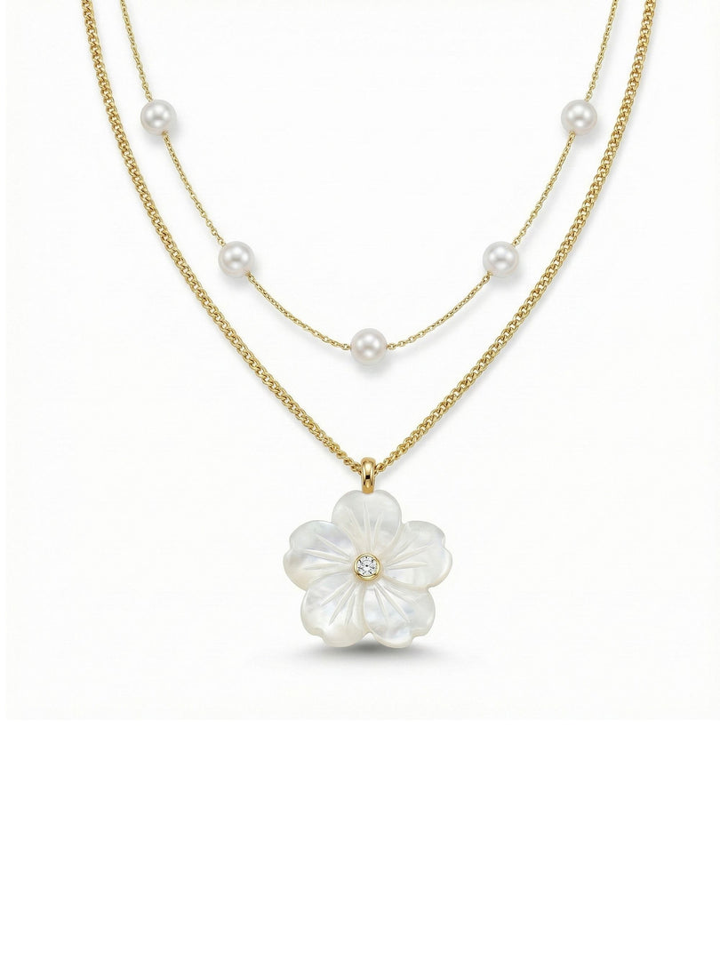 Blossom Pearl Harmony Necklace