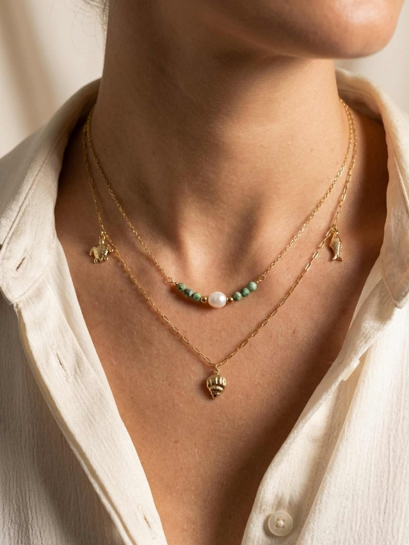 Memaid's Treasure Layered Necklace