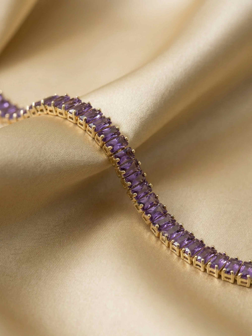 Amethyst Radiance Bracelet