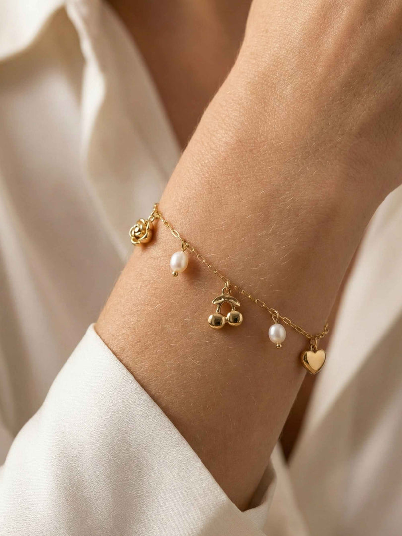 Subtle Charms Minimal Bracelet