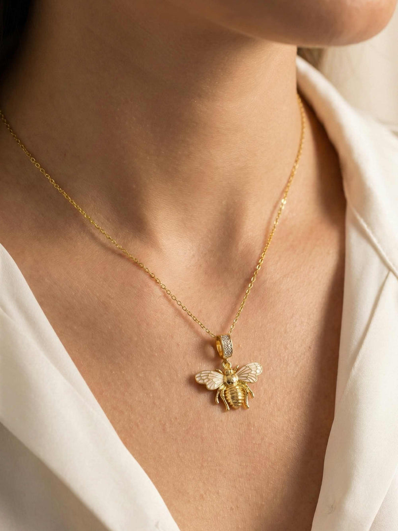 Honeybee Statement Necklace