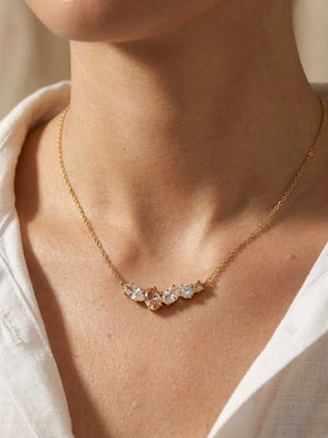 Crystal Arc Necklace | Neelora