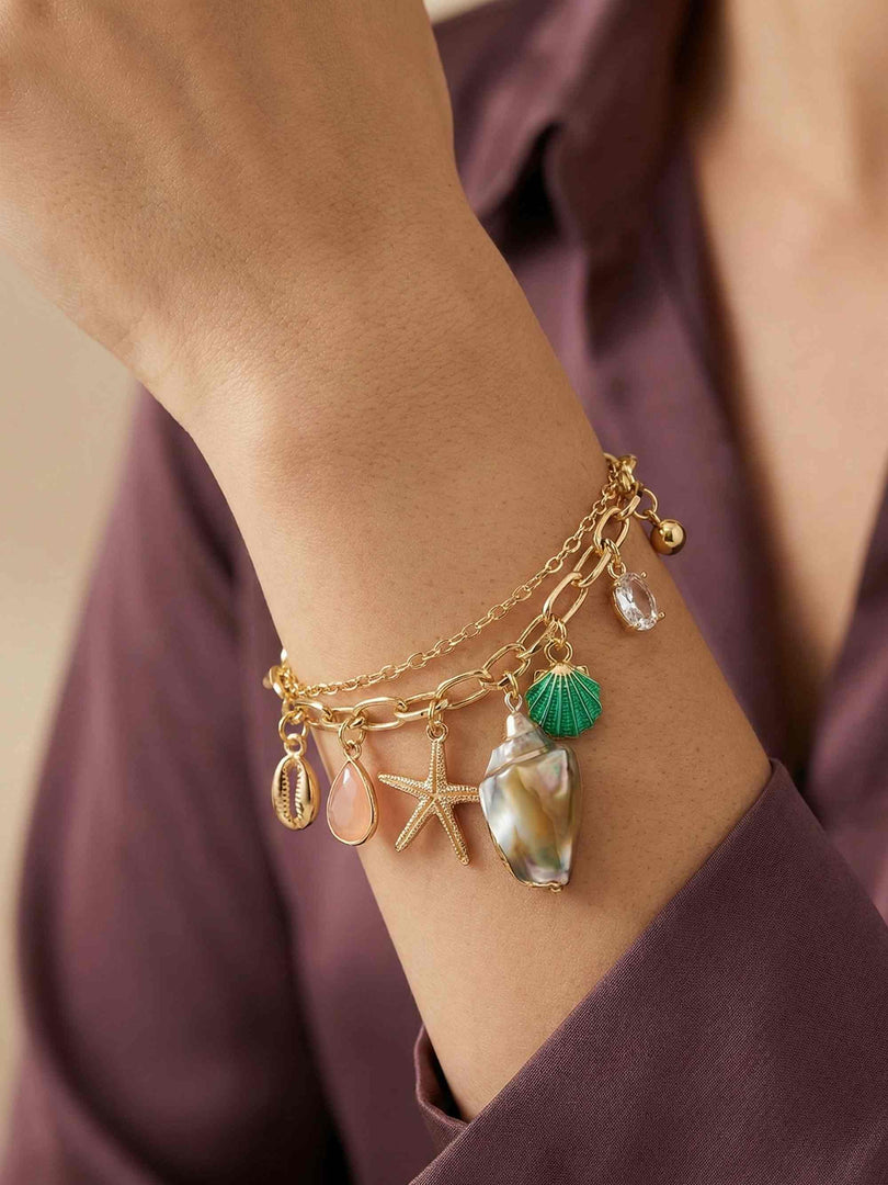 Sea Breeze Charm Bracelet