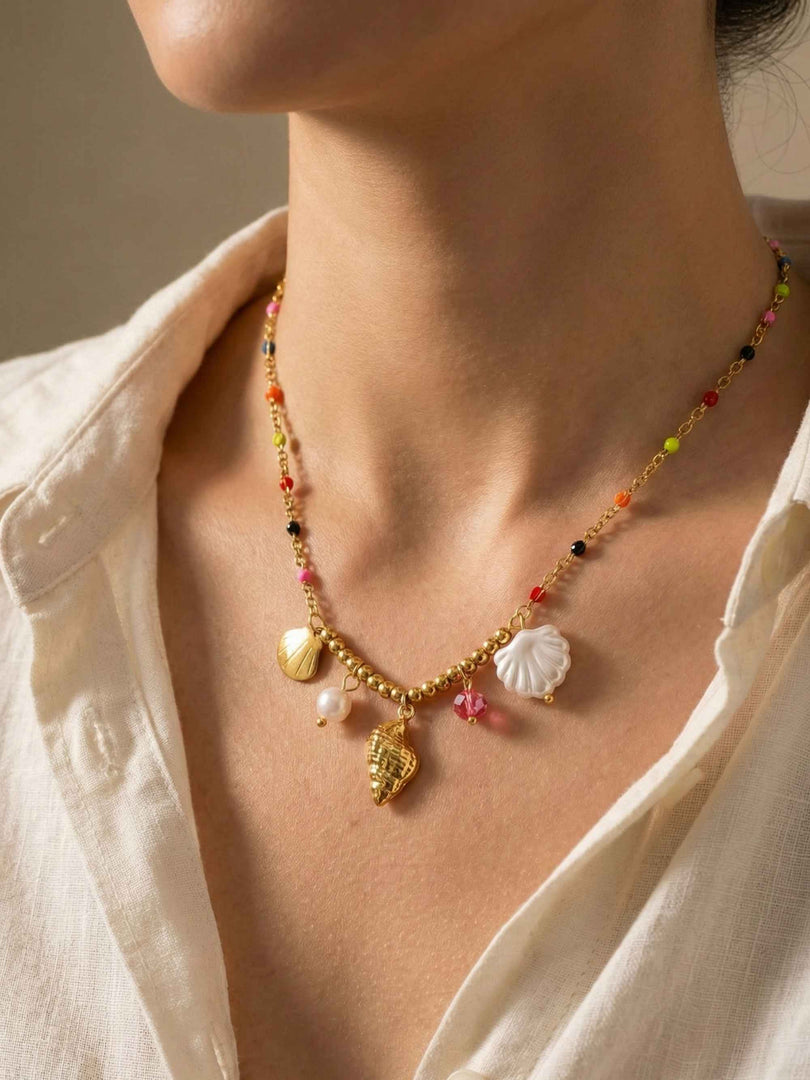 Ever Bloom Candy bids Necklace