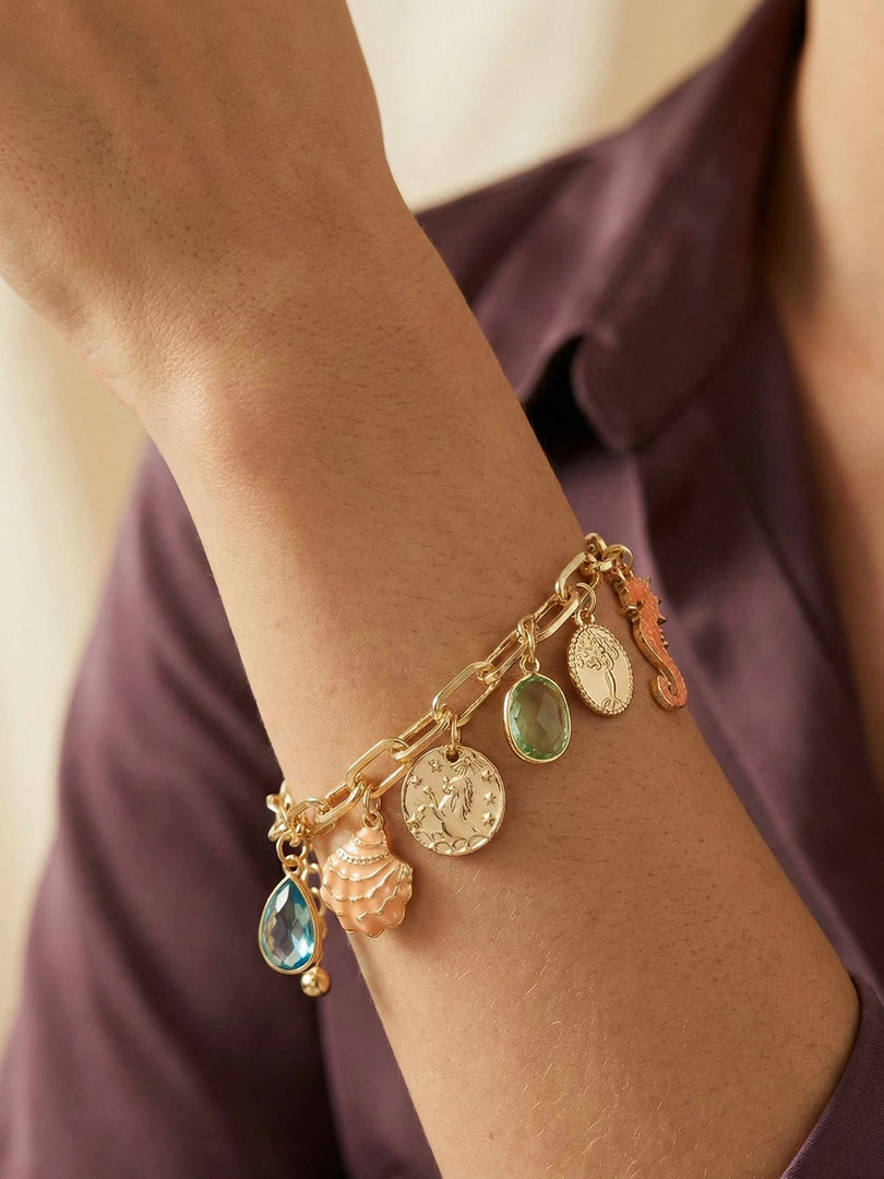 Coral Coast Charm Bracelet