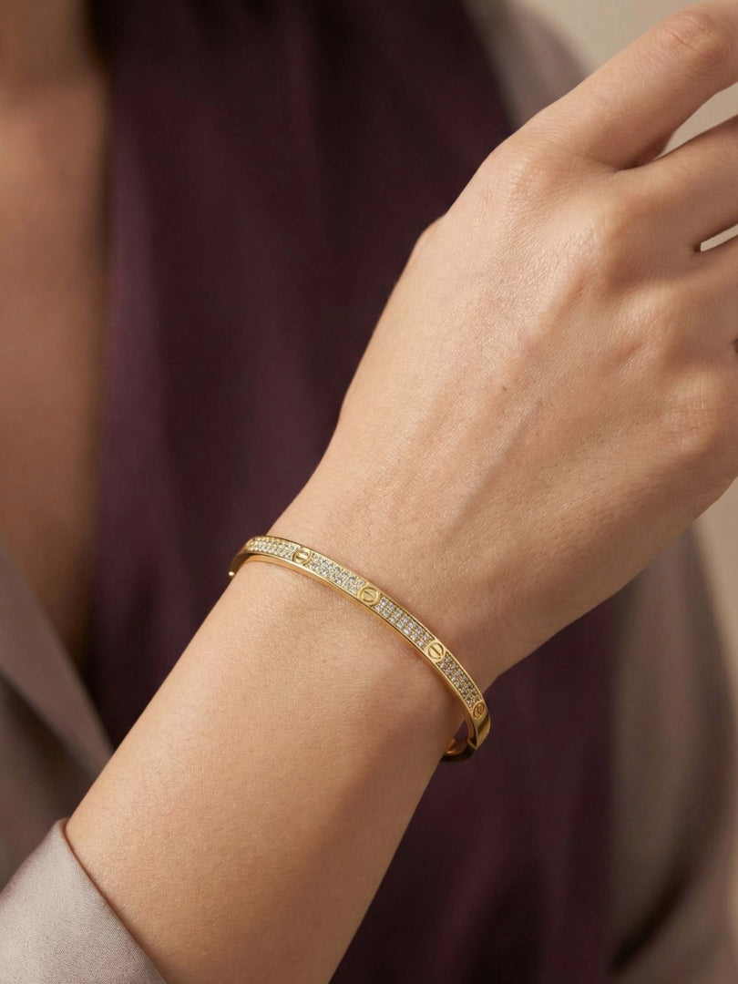 Serenity Pave Bangle